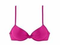S.OLIVER Bügel-Bikini-Top Damen pink Gr.34 Cup D