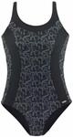 VENICE BEACH Damen Badeanzug schwarz-bedruckt Gr.36