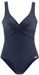 LASCANA Damen Badeanzug marine Gr.38 Cup C
