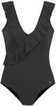 LASCANA Damen Badeanzug schwarz Gr.36 Cup C