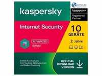 Kaspersky Internet Security 2024, 10 Geräte - 2 Jahre, Download