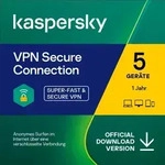 Kaspersky Secure Connection VPN, 5 Ger&auml;te - 1 Jahr, Download