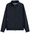 &Uuml;bergangsblouson mit Stehkragen & Stretch-Funktion in marine