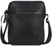 Schultertasche mit verstellbarem Tragegurt in schwarz