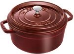 Staub La Cocotte Cocotte 24 cm, rund, Grenadine-Rot, Gusseisen