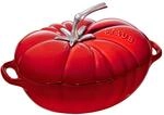Staub La Cocotte Cocotte 25 cm, Tomate, Kirsch-Rot, Gusseisen