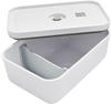 ZWILLING Fresh & Save Vakuum Lunchbox L, Kunststoff, Weiß-grau