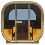 HANKO Outdoor Sauna f&uuml;r 6 Personen; 210x180x210 cm