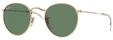 Ray Ban RB3447 Round Metal, Herren Sonnenbrille, Gold 21c52ced755ea8ab