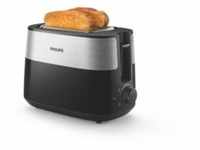 Philips Toaster - 2 slice, wide slot, Metal HD2516/90