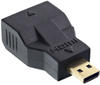 InLine HDMI Adapter, Mini HDMI C Buchse auf Micro HDMI D Stecker 17690C