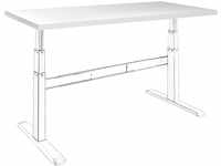celexon Tischplatte 125 x 75cm für Adjust- Schreibtisch, weiß 1091721