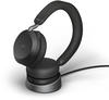 Jabra Evolve2 75 Schnurloses Stereo-Headset für UC mit Desk Stand, Bluetooth, USB-A,