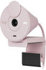 Logitech Brio 300 Konferenzkamera, 1920 x 1080 Full HD, 2 MP, 30 fps, 70°, rosa