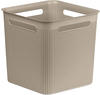 Rotho Kunststoff AG Rotho BRISEN Box, 18 Liter, Aufbewahrungsbox für Ordnung im