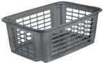 Rotho Kunststoff AG Rotho REVERSO Drehstapelkorb - 18 Liter, Aufbewahrungskorb,