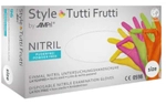 AMPri Handelsgesellschaft mbH Style Tutti Frutti Nitrilhandschuhe, puderfrei,