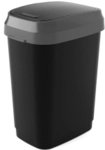 Keter Germany GmbH KIS DUAL SWING M&uuml;lleimer, 25 Liter, Abfalleimer mit klapp-...