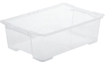 Rotho Kunststoff AG Rotho EVO EASY Box, Aufbewahrungsbox f&uuml;r eine platzsparende