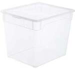 Rotho Kunststoff AG Rotho CLEAR Clearbox mit QR-Code, Aufbewahrungsbox,...