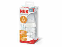 NUK First Choice+ Babyflasche aus Glas, 0 - 6 Monate, Mit Anti-Colic-Trinksauger
