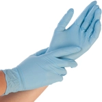 Franz Mensch GmbH Hygonorm&reg; Safe Fit, Nitrilhandschuhe, blau, Einweghandschuh aus