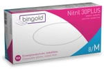 BINGOLD GmbH & Co. KG BINGOLD Nitril 30PLUS Einweghandschuh, dunkelblau, Besonders