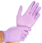 Franz Mensch GmbH HYGOSTAR&reg; Safe Light Nitrilhandschuhe, puderfrei, lila,