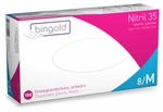 BINGOLD GmbH & Co. KG BINGOLD Nitril 35 Einweghandschuhe, puderfrei, schwarz,