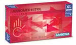 Arnowa GmbH ARNOMED Nitril Lava Red Einmalhandschuhe, puderfrei, rot, Elastische und