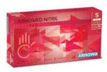 Arnowa GmbH ARNOMED Nitril Lava Red Einmalhandschuhe, puderfrei, rot, Elastische und