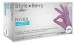 AMPri Handelsgesellschaft mbH Style Berry Nitrilhandschuhe, puderfrei, lila,...