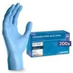 Arnowa GmbH ARNOMED Nitril Blue Einmalhandschuhe, puderfrei, blau, Unsterile