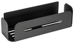 Wenko-Wenselaar GmbH & Co. KG WENKO Turbo-Loc&reg; Wandablage Bivio Black matt, aus