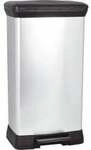 Keter Germany GmbH CURVER Abfalleimer DECO Bin METALLICS, 50 Liter,...