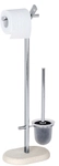 Wenko-Wenselaar GmbH & Co. KG WENKO Puro Stand WC-Garnitur, Offene WC-Garnitur und