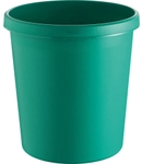 helit Papierkorb "the german " mit Rand, 18 Liter, Abfalleimer mit umlaufendem