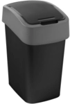 Keter Germany GmbH CURVER M&uuml;lleimer Flip Bin, 9 Liter , Abfalleimer f&uuml;r den