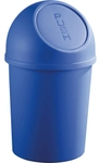 helit Abfallbeh&auml;lter the flip, 6 Liter, Formsch&ouml;ner Push-M&uuml;lleimer aus sto&szlig;festem