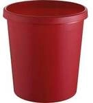 helit Papierkorb "the german " mit Rand, 18 Liter, Abfalleimer mit umlaufendem