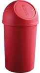helit Abfallbeh&auml;lter the flip, 45 Liter, Formsch&ouml;ner Push-M&uuml;lleimer aus