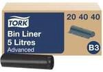 Essity Professional Hygiene Germany GmbH Tork Abfalls&auml;cke 5 Liter, schwarz, B3,