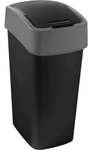 Keter Germany GmbH CURVER M&uuml;lleimer Flip Bin, 45 Liter, Abfalleimer f&uuml;r den