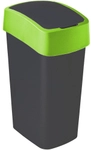 Keter Germany GmbH CURVER M&uuml;lleimer Flip Bin, 45 Liter, Abfalleimer f&uuml;r den