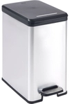 Curver Luxembourg S.a.r.l CURVER Treteimer DECO Bin SLIM, 25 Liter, Tretabfalleimer