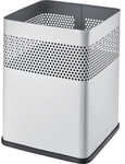 helit Papierkorb "the dot ", 18 Liter, Quadratischer Abfalleimer in besonders