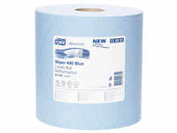 Essity Professional Hygiene Germany GmbH Tork Advanced Wischtuch 440, blau, W1/W2,