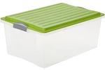 Rotho Kunststoff AG Rotho COMPACT Stapelbox, 38 Liter, Aufbewahrungsbox mit enormen