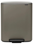 Brabantia International B.V. Brabantia Bo Treteimer, 2 x 30 Liter, M&uuml;lleimer...