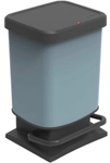 Rotho Kunststoff AG Rotho PASO ECO Treteimer 20 Liter, Moderner Abfalleimer mit